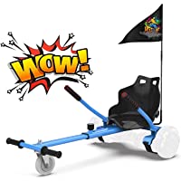 Hoverkart para Patinete eléctrico Asiento Kart para Self Balancing Scooter Longitud Ajustable- Compatible con Todos los…